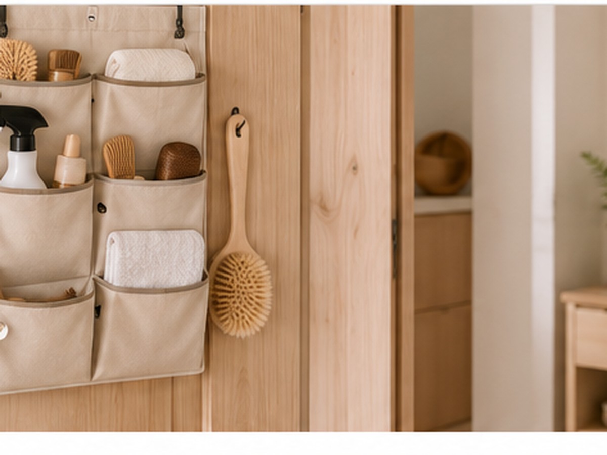 Rangement derrière une porte : 12 idées gain de place