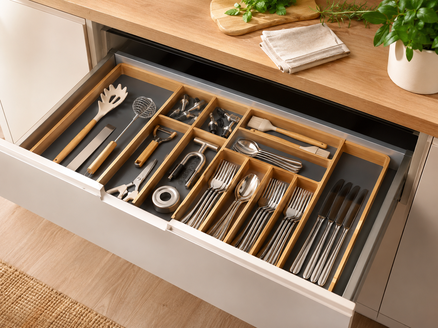 10 astuces pour organiser ses tiroirs de cuisine
